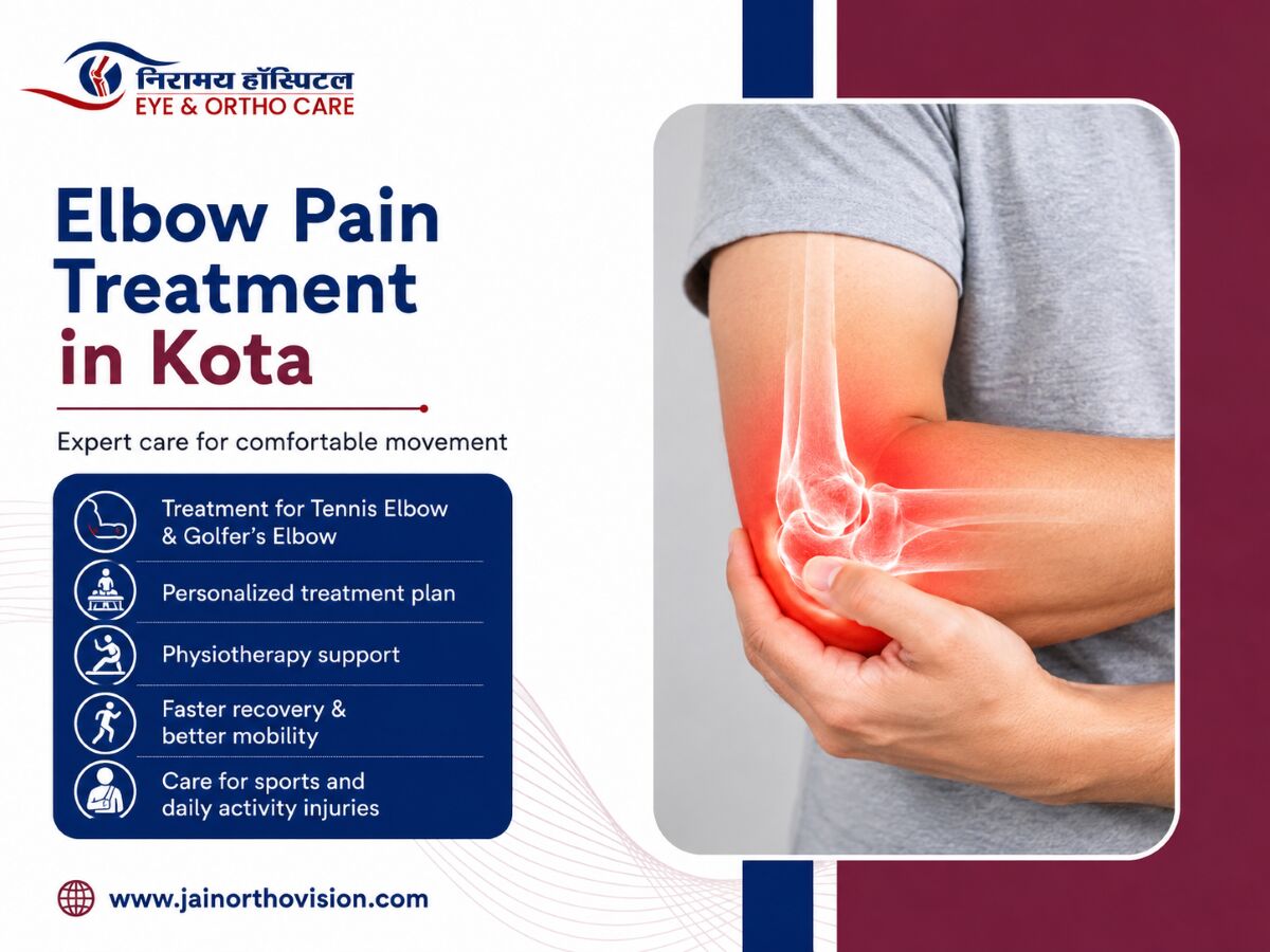 Jaipur, Health, Elbow Pain While Working? Get Treatment From Kota Experts