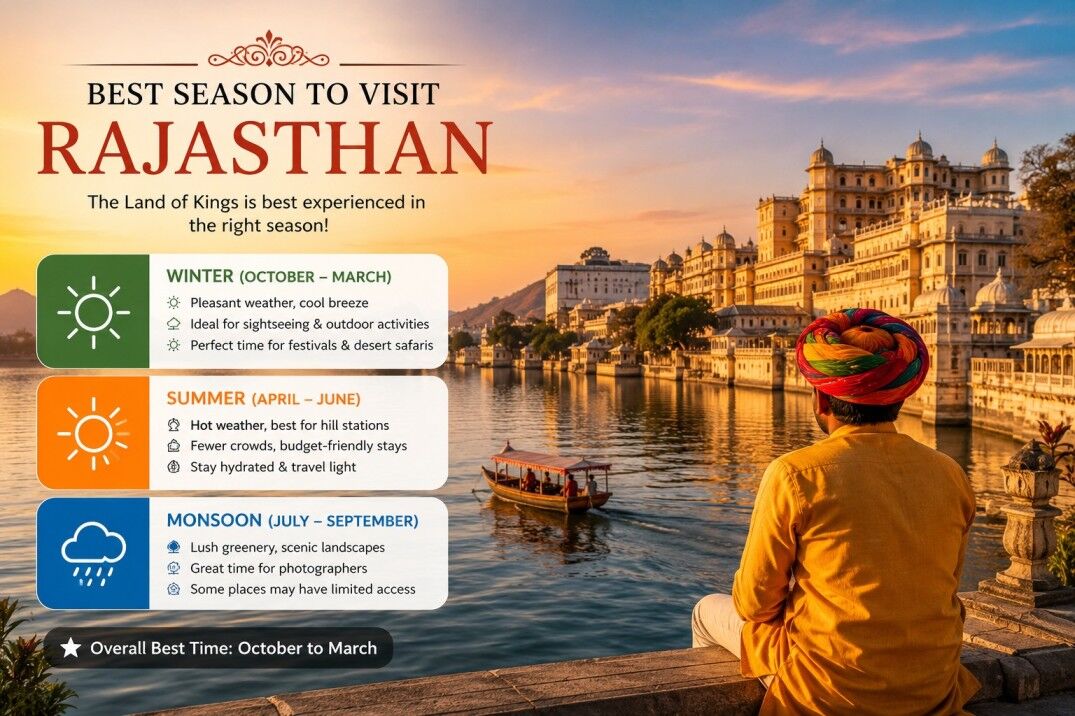 Jaipur, Travel, Best Season To Visit Rajasthan For Desert Lovers