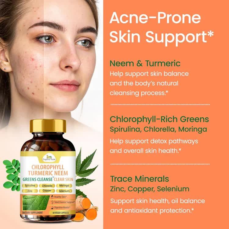 Austin, Health & Beauty Items, USD 121,  Wholesale Turmeric Neem Chlorophyll Beauty Capsules For USA Retailers