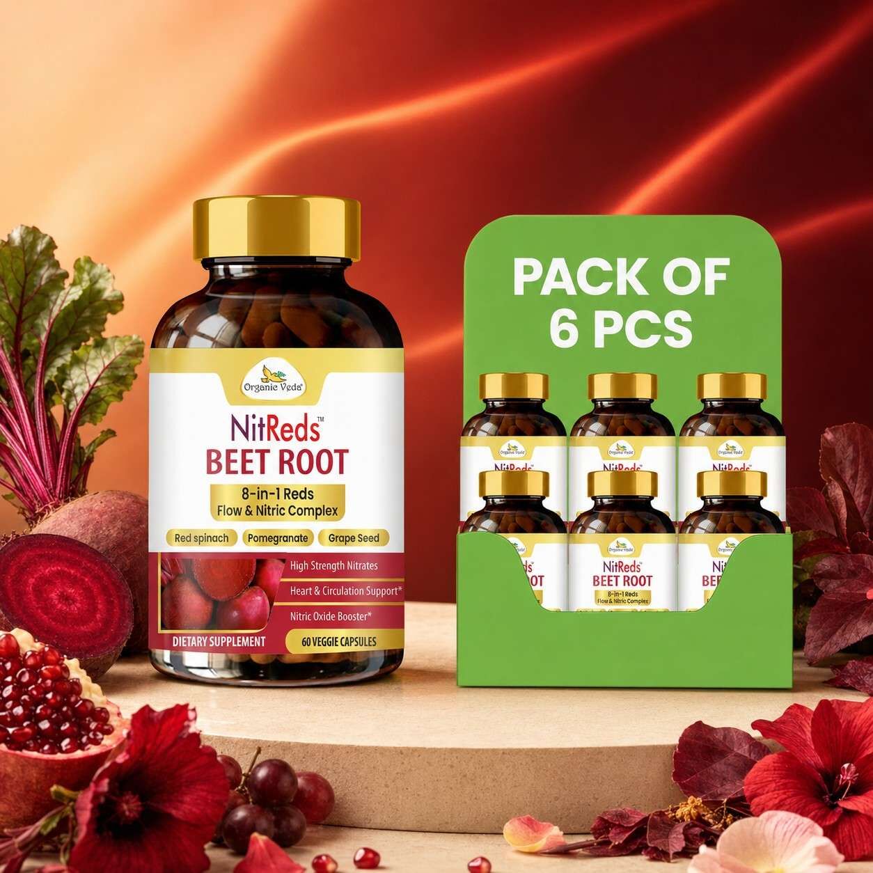 Austin, Health & Beauty Items, USD 113,  Wholesale NitReds Beet Root Triple Reds Capsules For USA Retailers