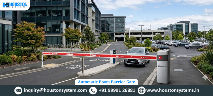 Chandigarh, Industrial Machinery, INR 60000,  Automatic Boom Barrier System Manufacturer & Supplier | Smart Vehicle Entry Security Solut