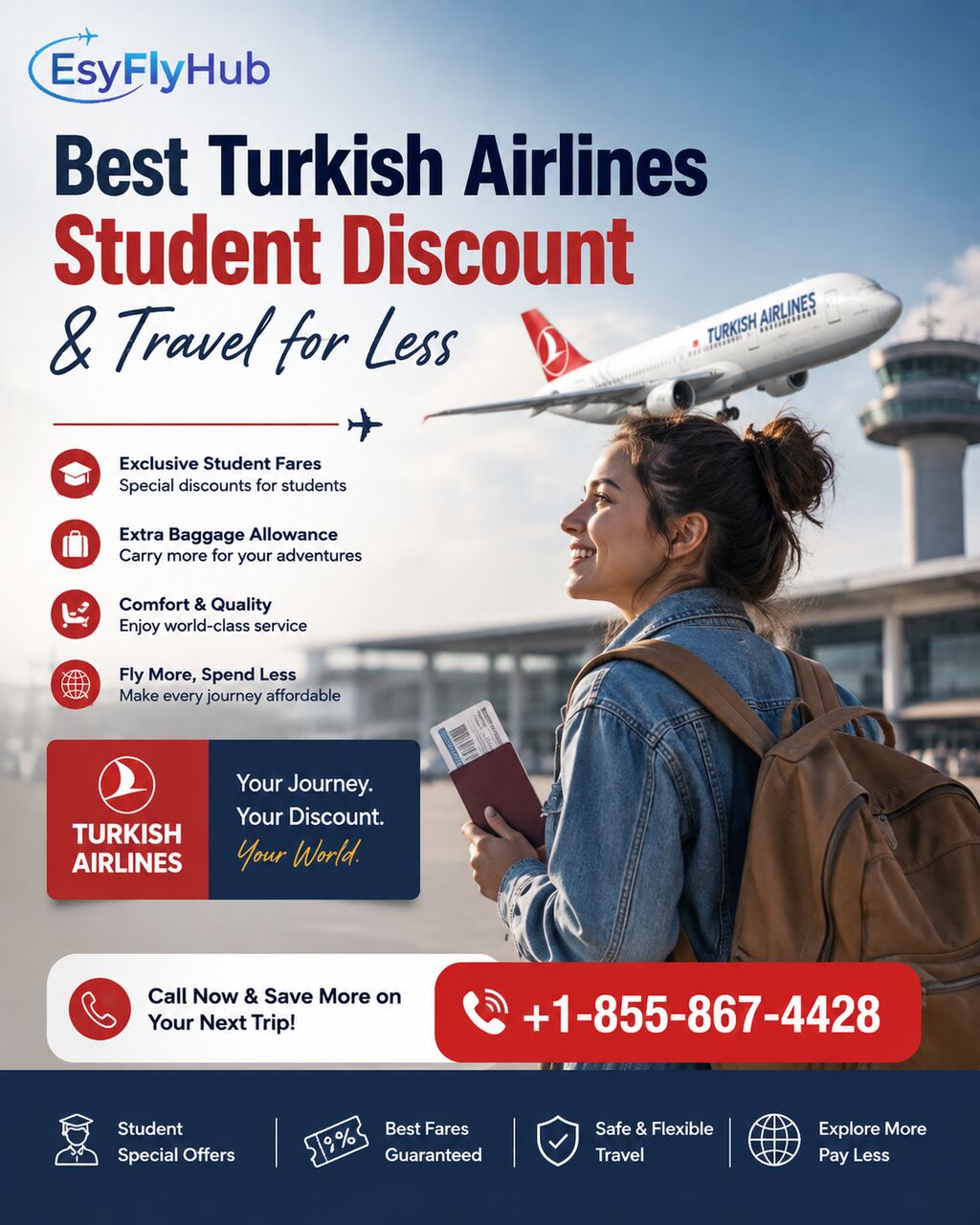New York, Travel, Best Turkish Airlines Student Discount & Travel For Less