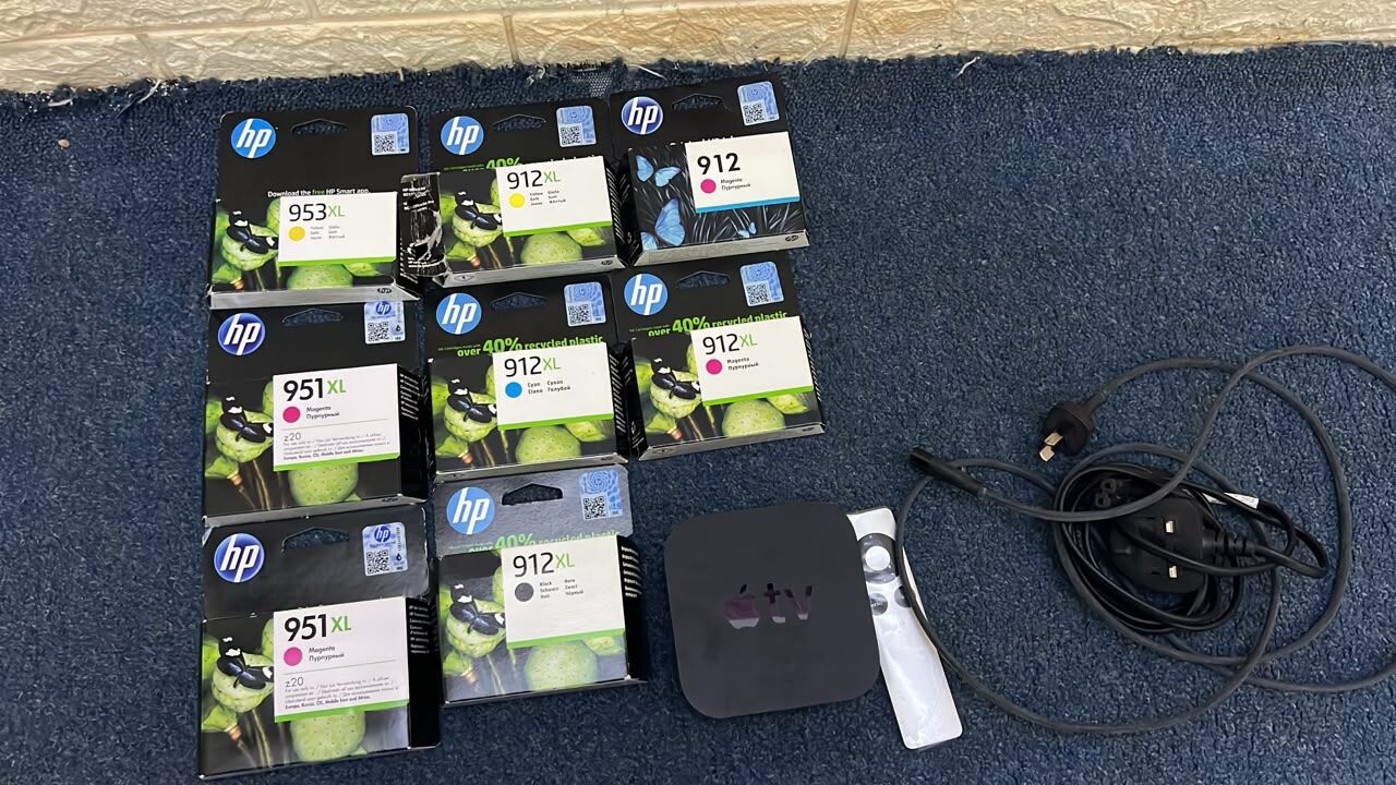 Riyadh, Computers, SAR 650,  Apple Tv And Hp Cartridges