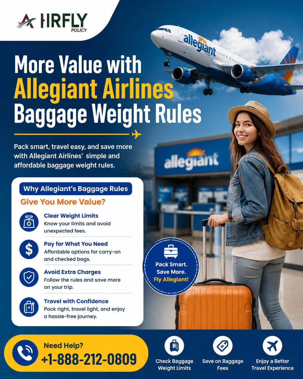 New York, Translation, More Value With Allegiant Airlines Baggage Weight Rules