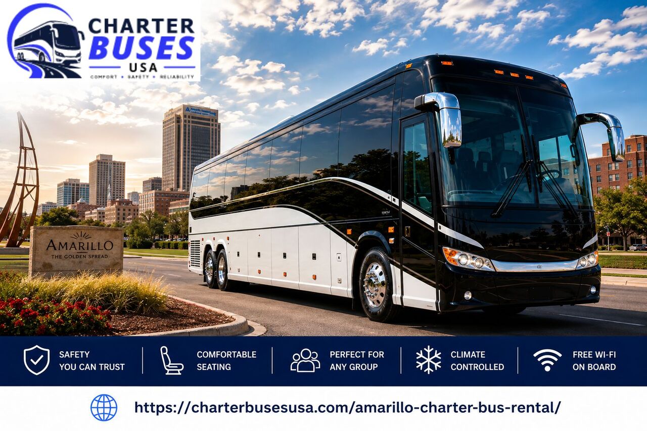 New York, Travel, Rent A Charter Bus In Amarillo TX For Any Occasion