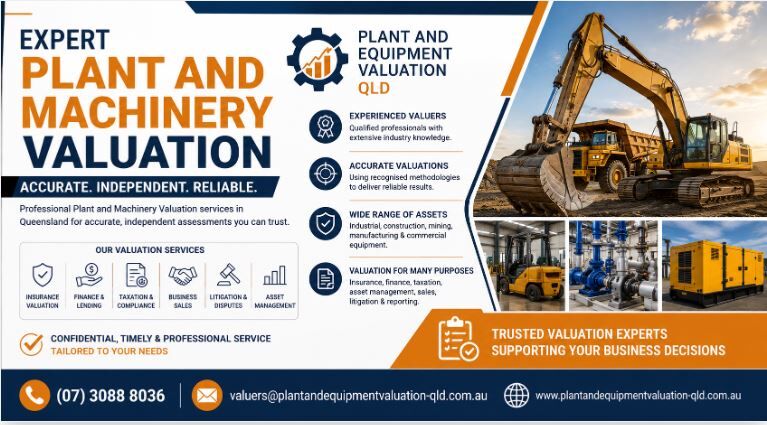 Brisbane, Real Estate, Plant And Machinery Valuation | Expert Valuation Services QLD