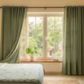 INR 1899,  Handloom Cotton Curtains For Bedroom &ndash; Natural Dyes
