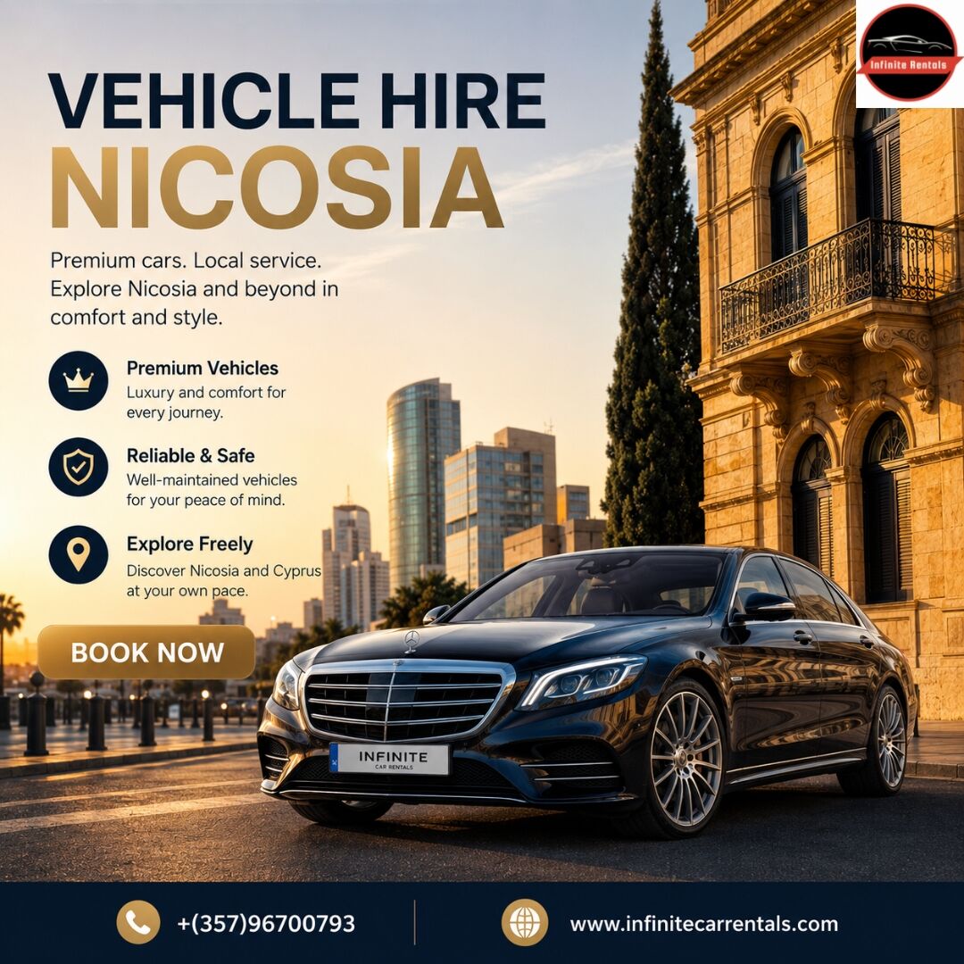 Nicosia, Business, Vehicle Hire Nicosia | Trusted Car & Vehicle Rental Services