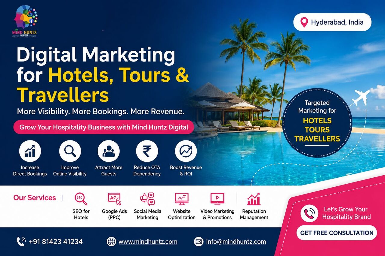 Hyderabad, Business, Drive Seasonal Bookings Fast | Performance Marketing For Travel