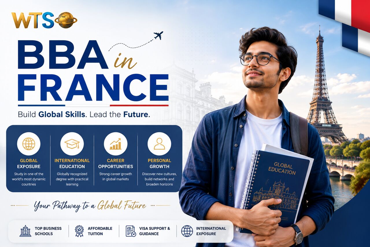 Mumbai, Education, BBA In France 2026 &ndash; Free Counselling For Class 12 Students | WTS