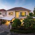 THB 75000,  65 Sq. Feet,  2-storey Detached House For Rent, Corner House, 65 Sq M, Bangkok Boulevard Rama 9 -