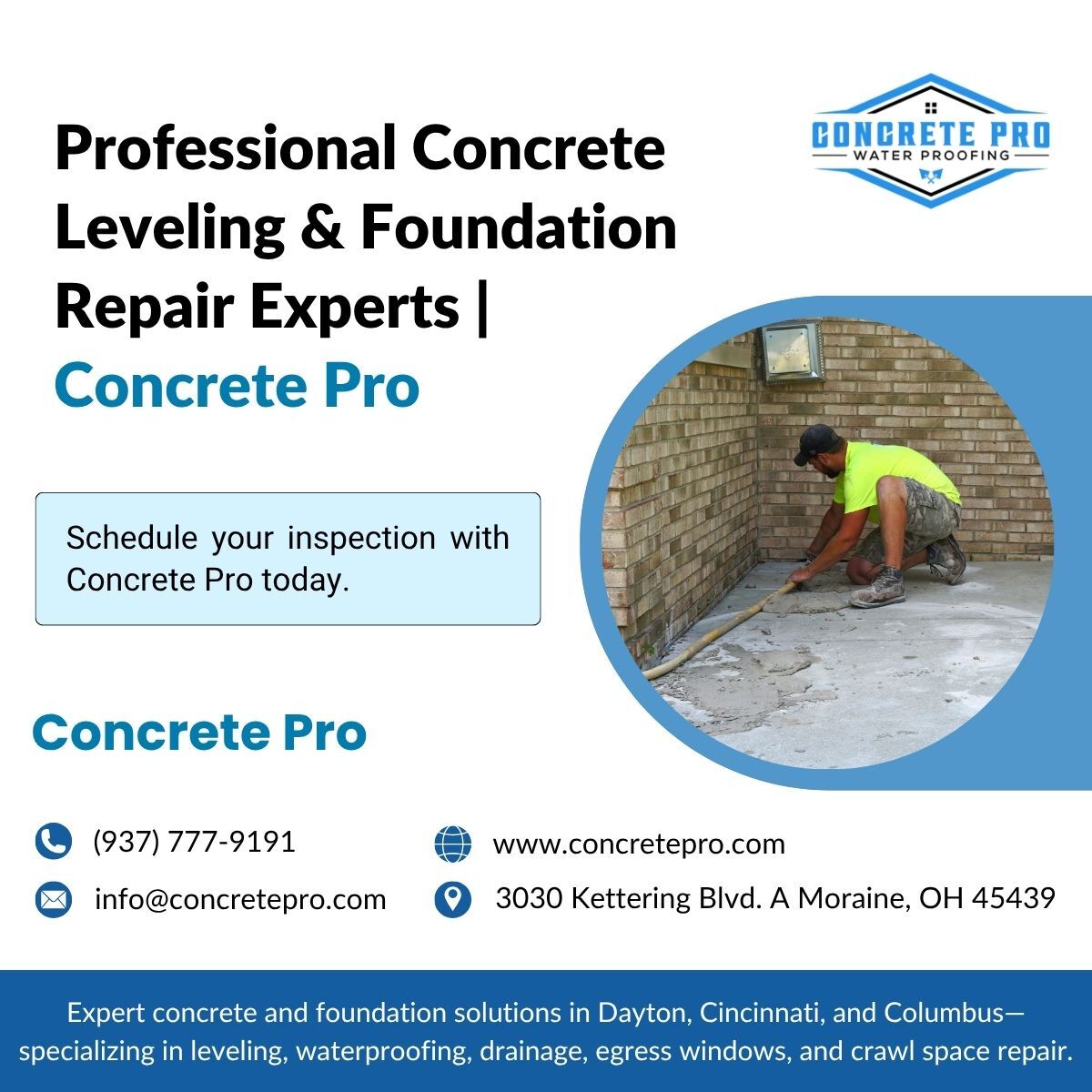 New York, Construction, Professional Concrete Leveling & Foundation Repair Experts | Concrete Pro