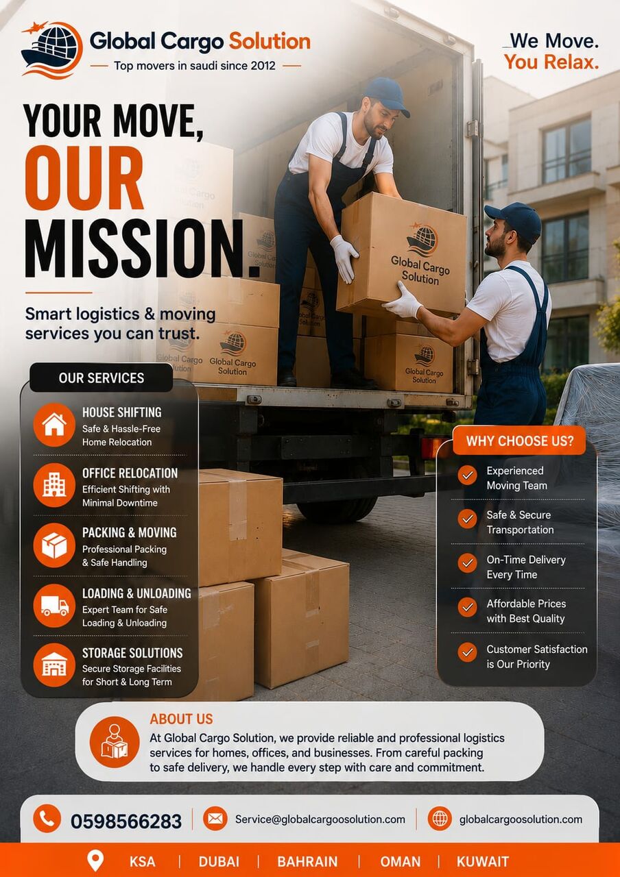 Dammam, Cargo, Cargo Household,Offices, Villa