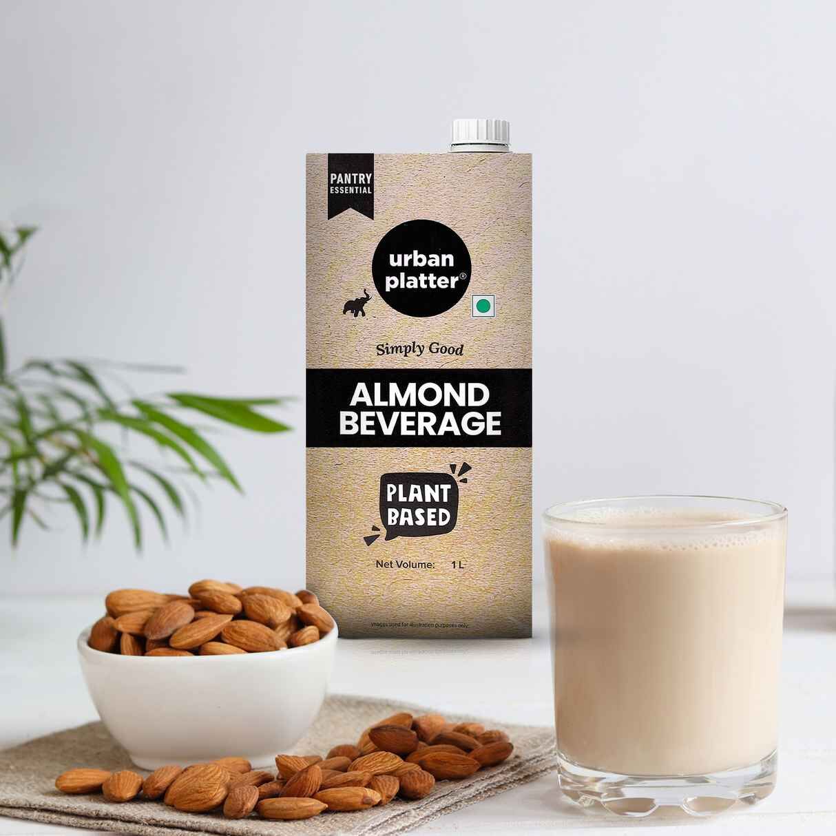 Mumbai, Food, INR 224,  Buy Almond Milk Online For Baking, Cooking & Beverages &ndash; Urban Platter