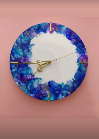 Pune, Creative, Resin Clock Pune 08