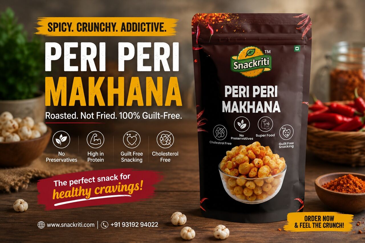 Mumbai, Food, INR 100,  Healthy Roasted Makhana For Weight Loss Diet Plan