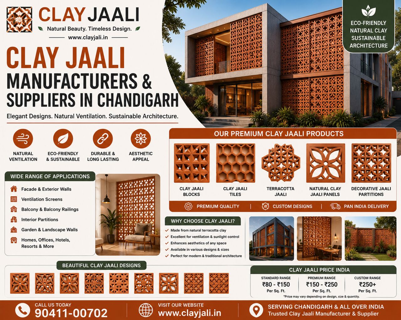 Punjab, Construction, Clay Jali Manufacturer India