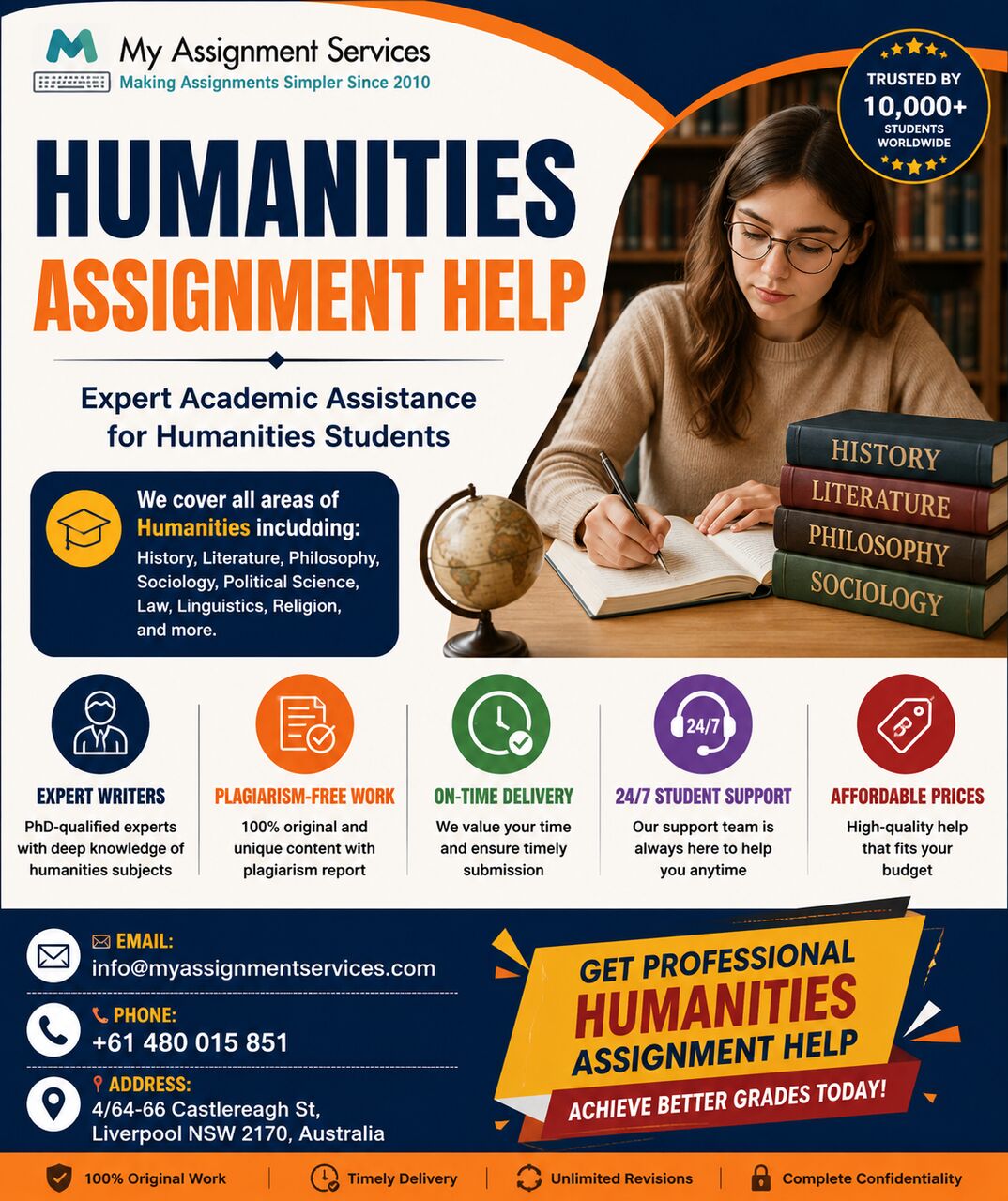 Sydney, Education, Humanities Assignment Help &ndash; Expert Academic Support For Every Subject