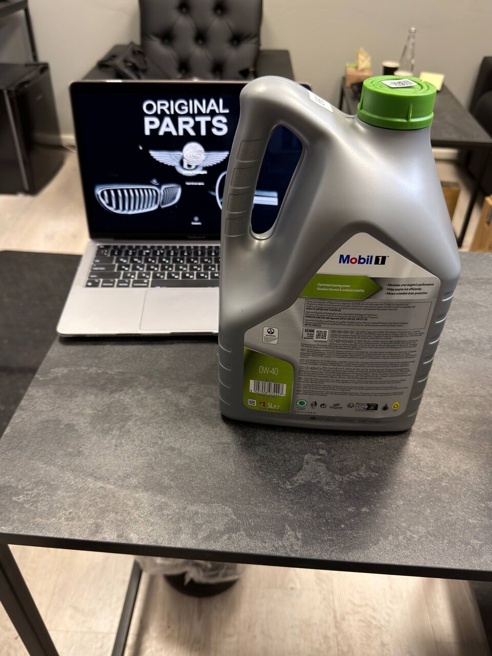 Copenhagen, Auto Parts, DKK 395,  Genuine Mobil 1 ESP 0W-40 Fully Synthetic Engine Oil &ndash; 5L