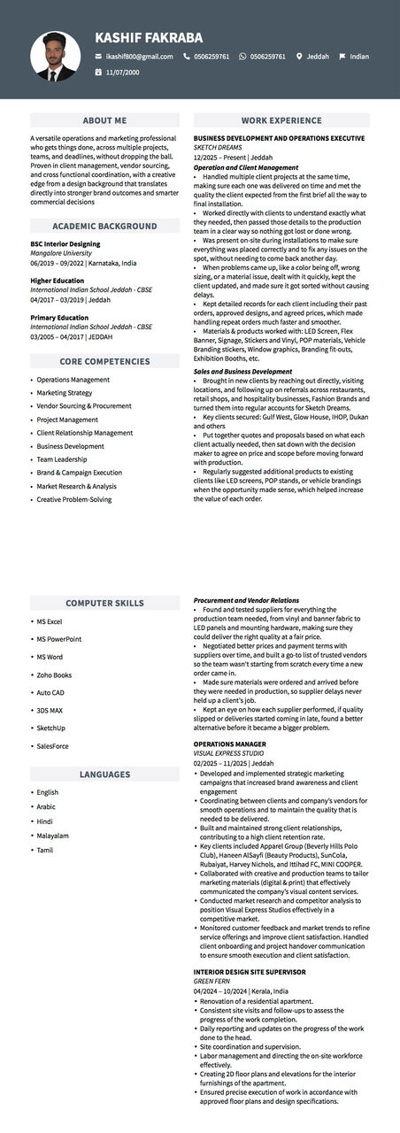 Jeddah, Job Seekers, Operations