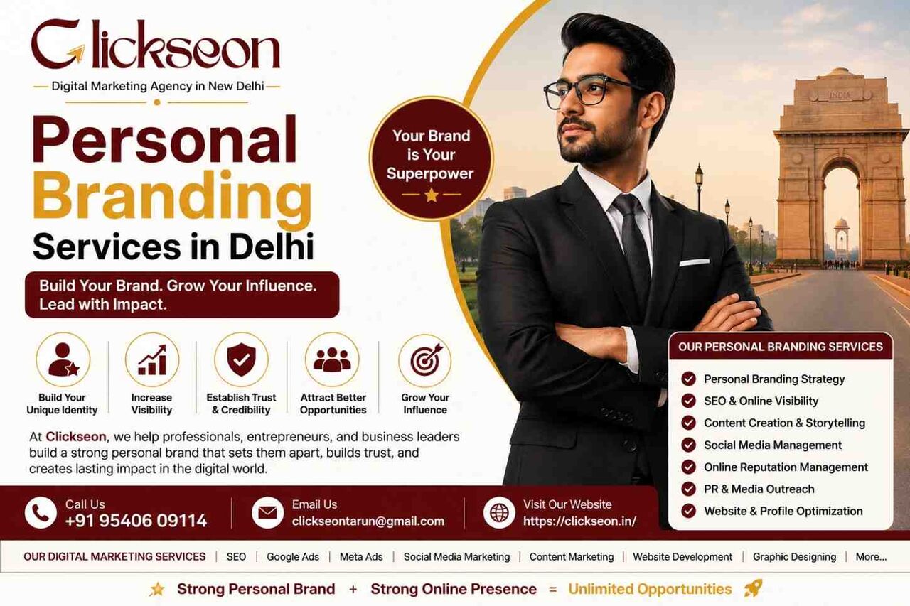 New Delhi, Business Partners, Personal Branding Services In Delhi