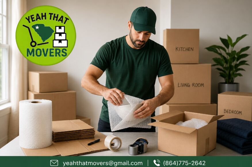 New York, Labor/Moving, Professional Packing Services In Greenville, SC By Yeah That Movers