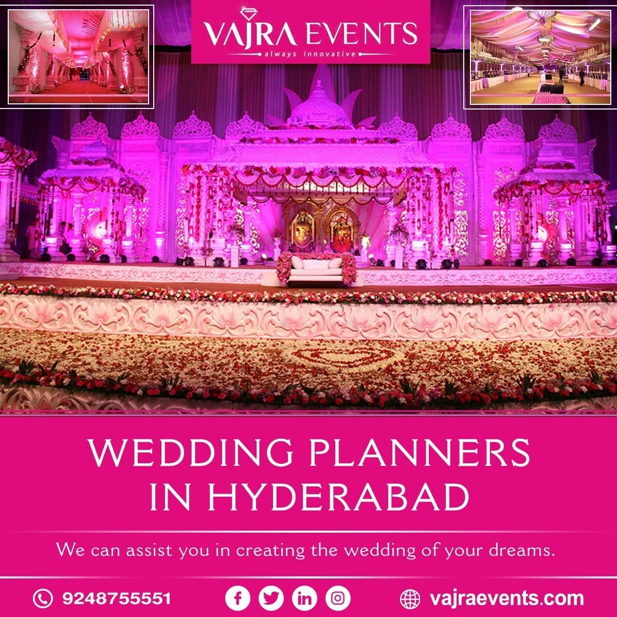 Hyderabad, Event Planning, Best Wedding Planners In Hyderabad