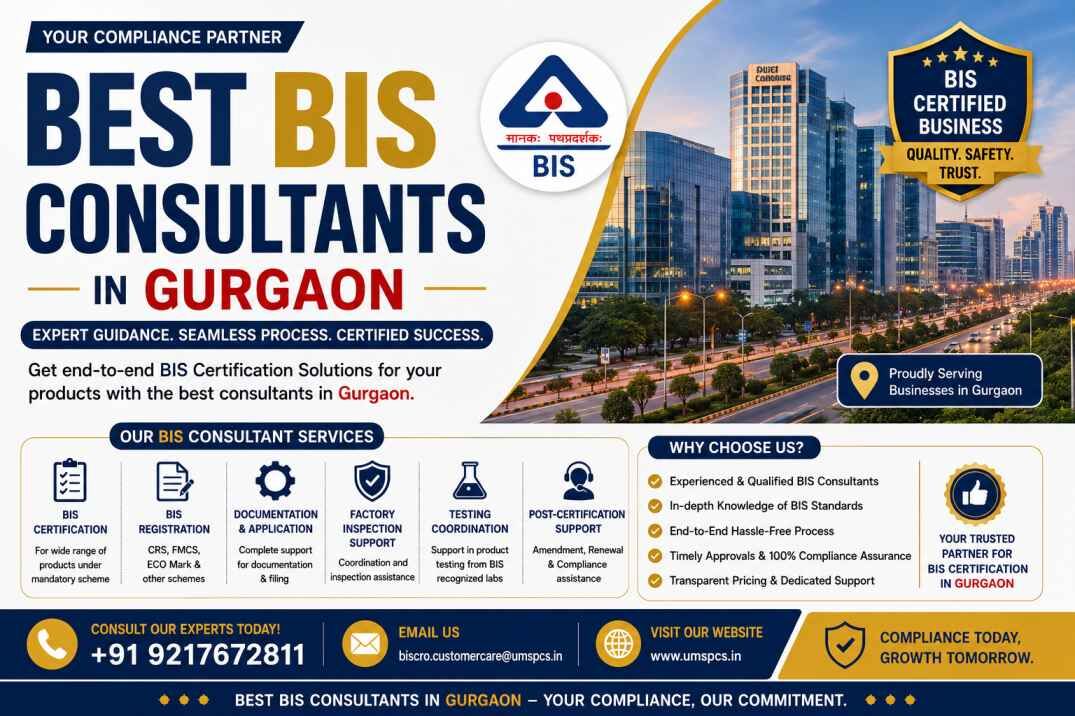 Gurgaon, Legal, Who Are The Best BIS Consultants In Gurgaon?