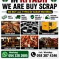 We Are Buying All Scrap Materials Like Steel Aluminium Brass Iron Copper Batteries Wire