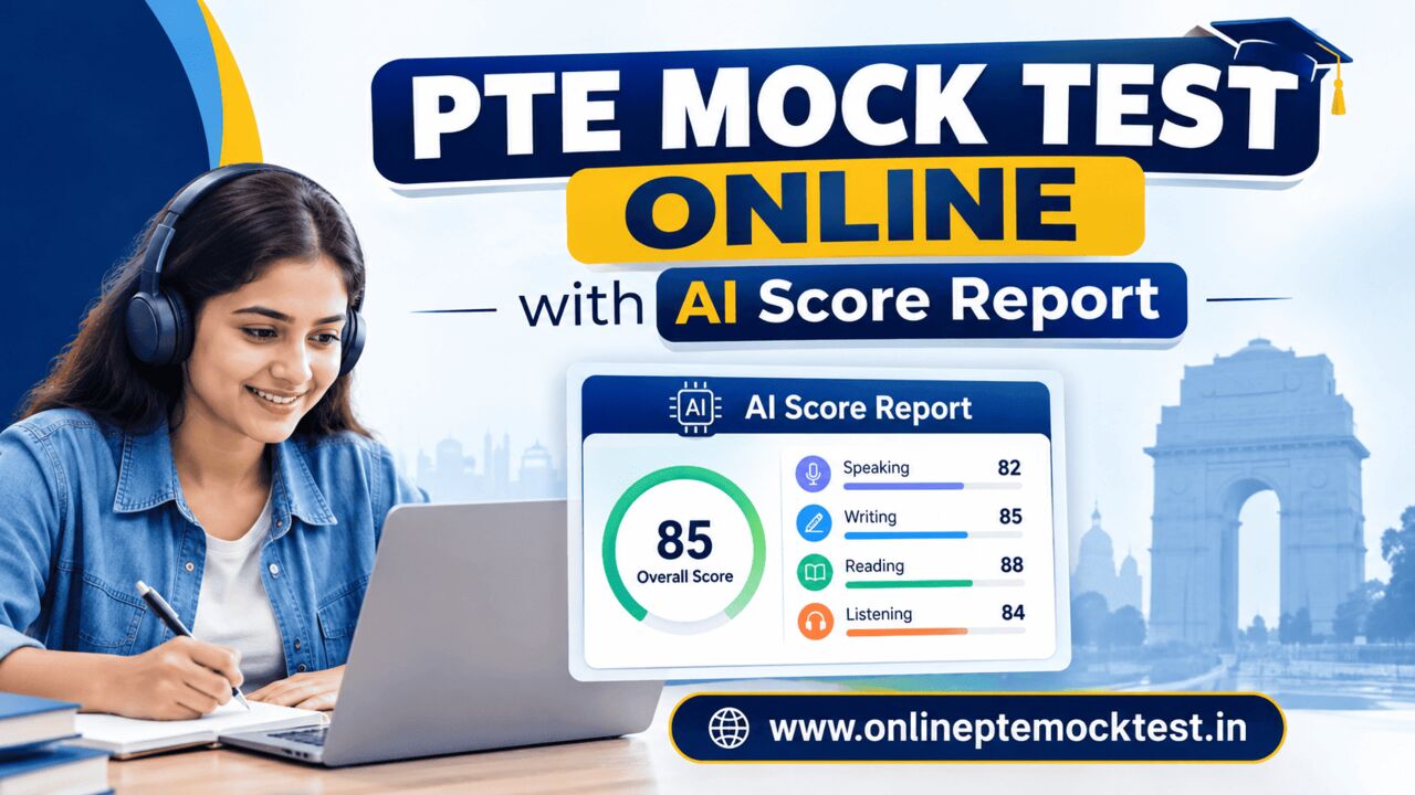Mumbai, Lessons Wanted, Join PTE Mock Test Online With AI Scoring
