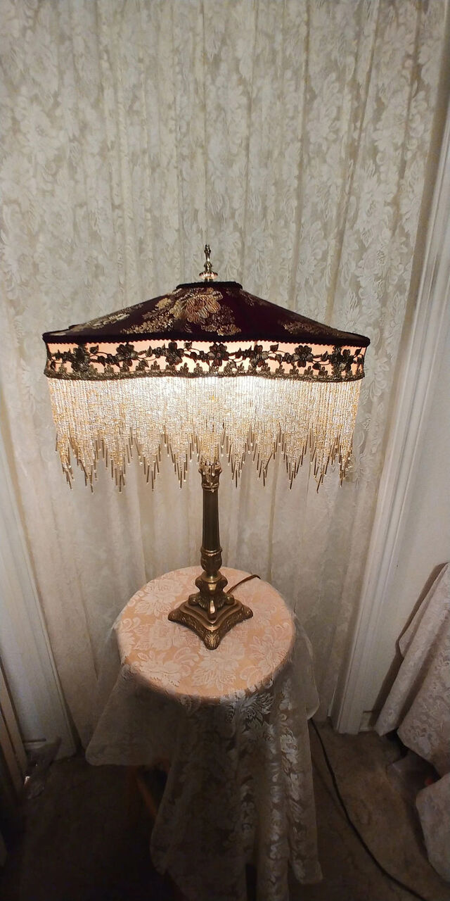 New York, Collectibles, USD 490,  Buy Lampshade Fringe For Vintage Cabin Lamps