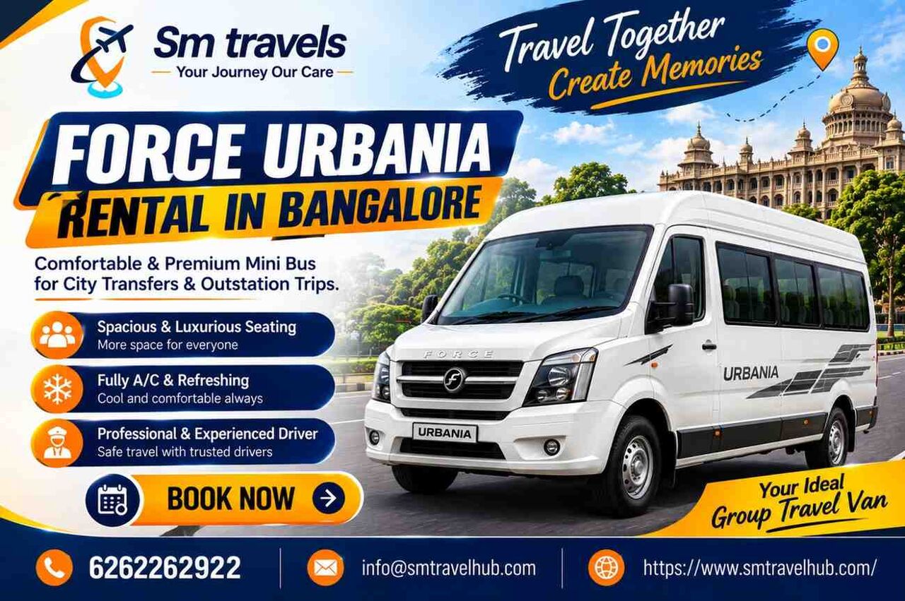 Bangalore, Travel, Force Urbania Rental In Bangalore