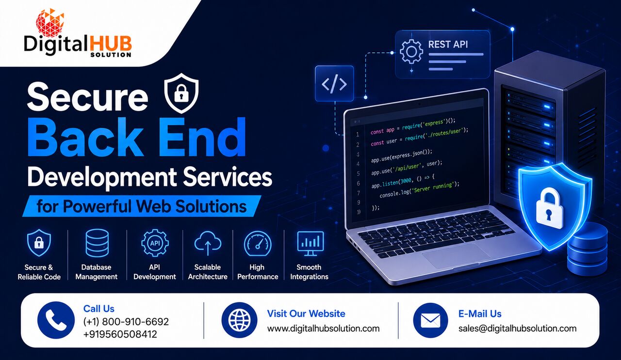 New York, Business, Secure Back End Development Services For Powerful Web Solutions
