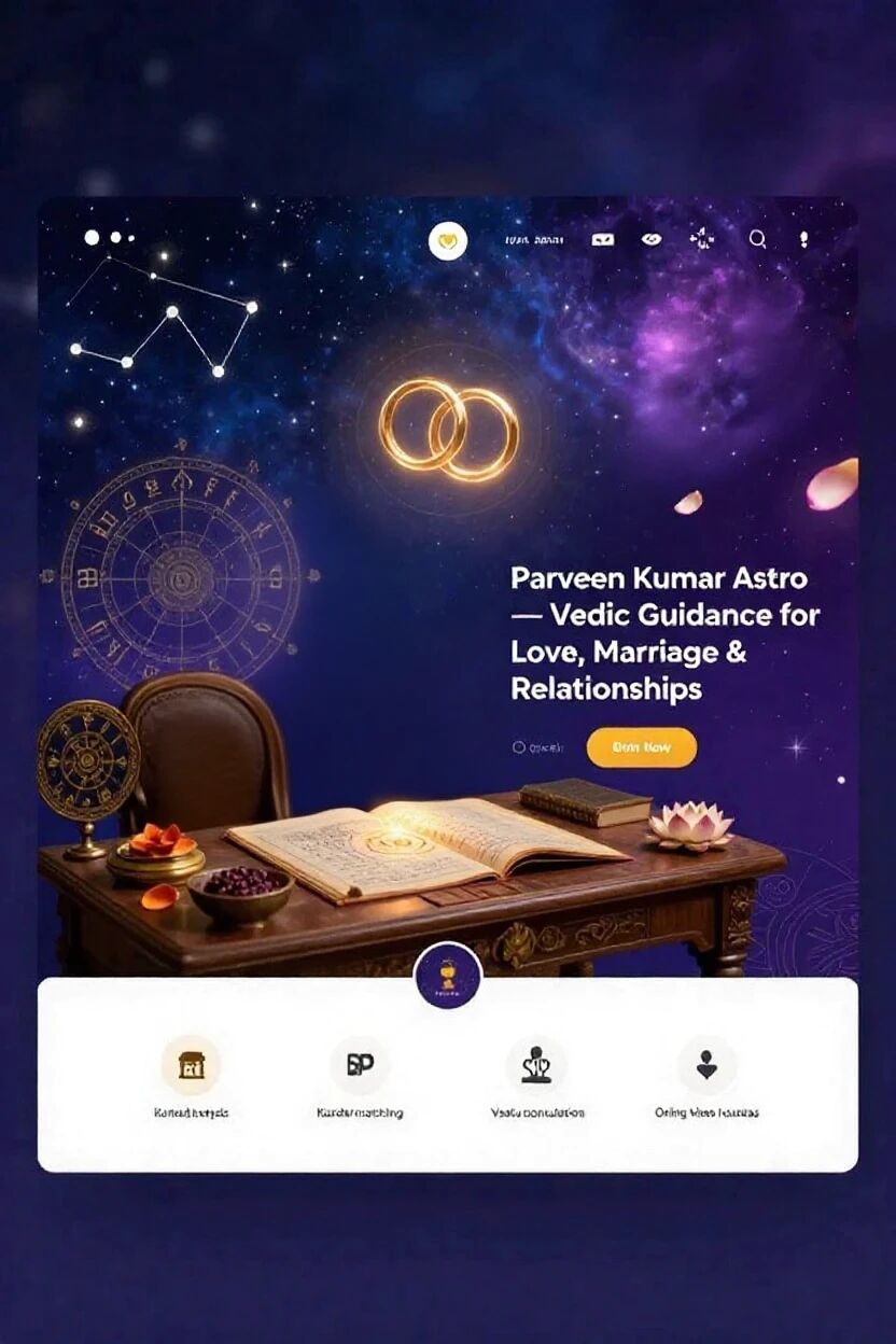 Chandigarh, Business, Parveen Kumar Astro &mdash; Vedic Guidance For Love, Marriage & Relationships