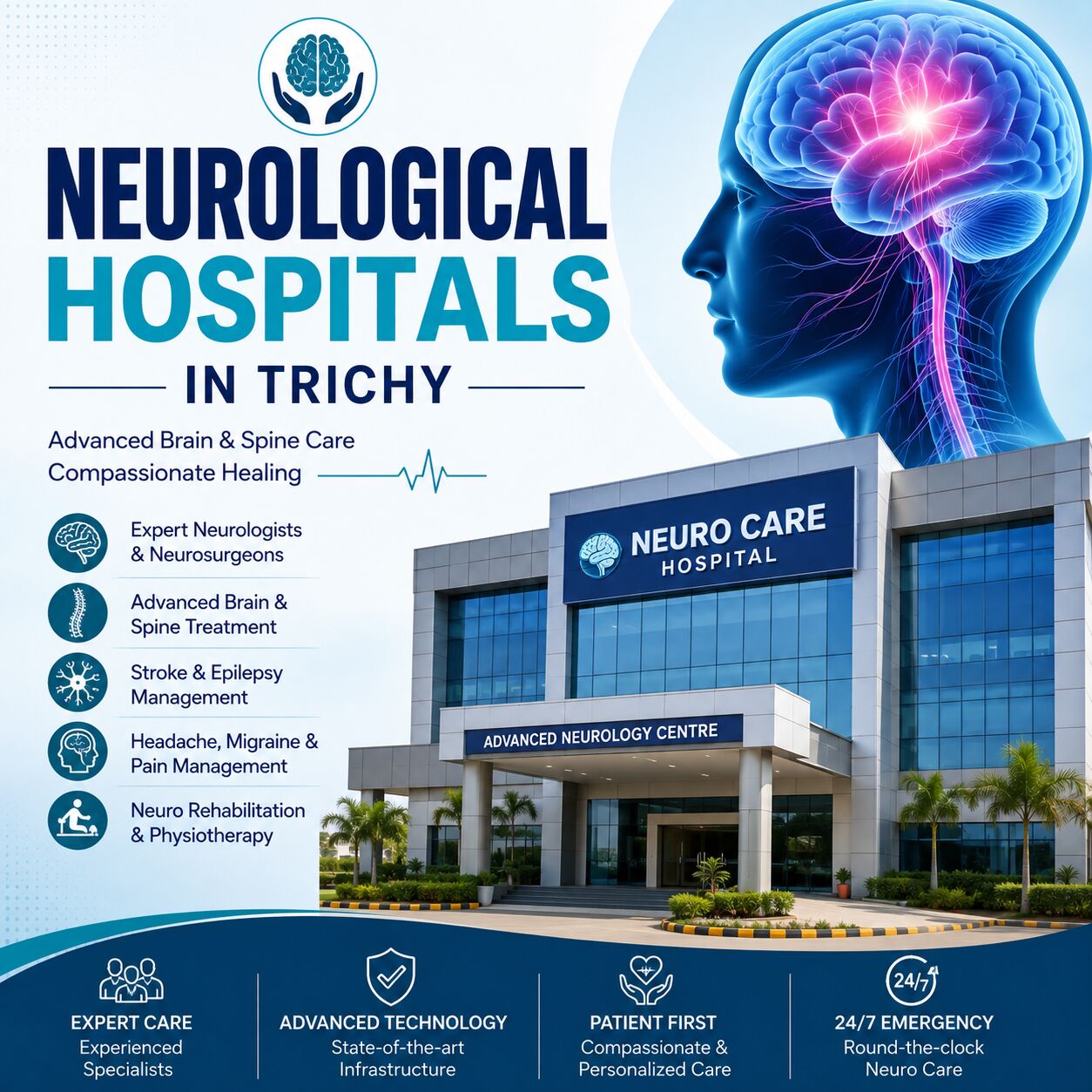 Mumbai, Health, Neurological Hospitals In Trichy