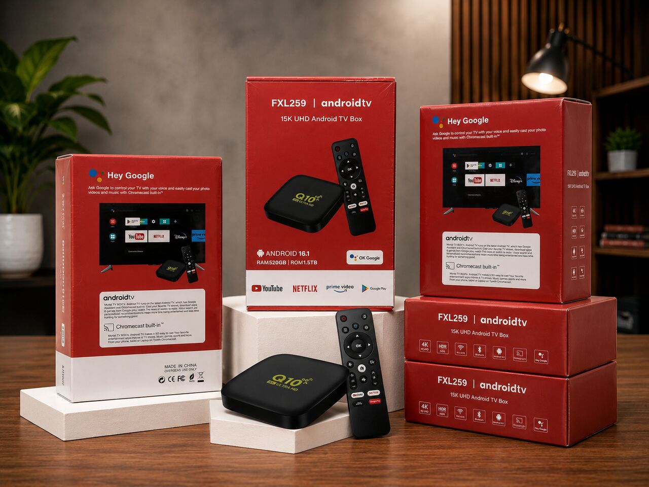 Riffa, Electronics, BHD 16,  Smart TV Box FXL259 With Ababill 1-Year Subscription Multi-Language Only 16.000 BD