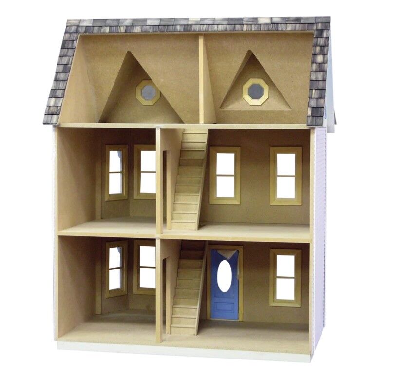New York, Toys & Games, USD 369,  Shop Unfinished Doll Houses For Creative Miniature Projects At Real Good Toys