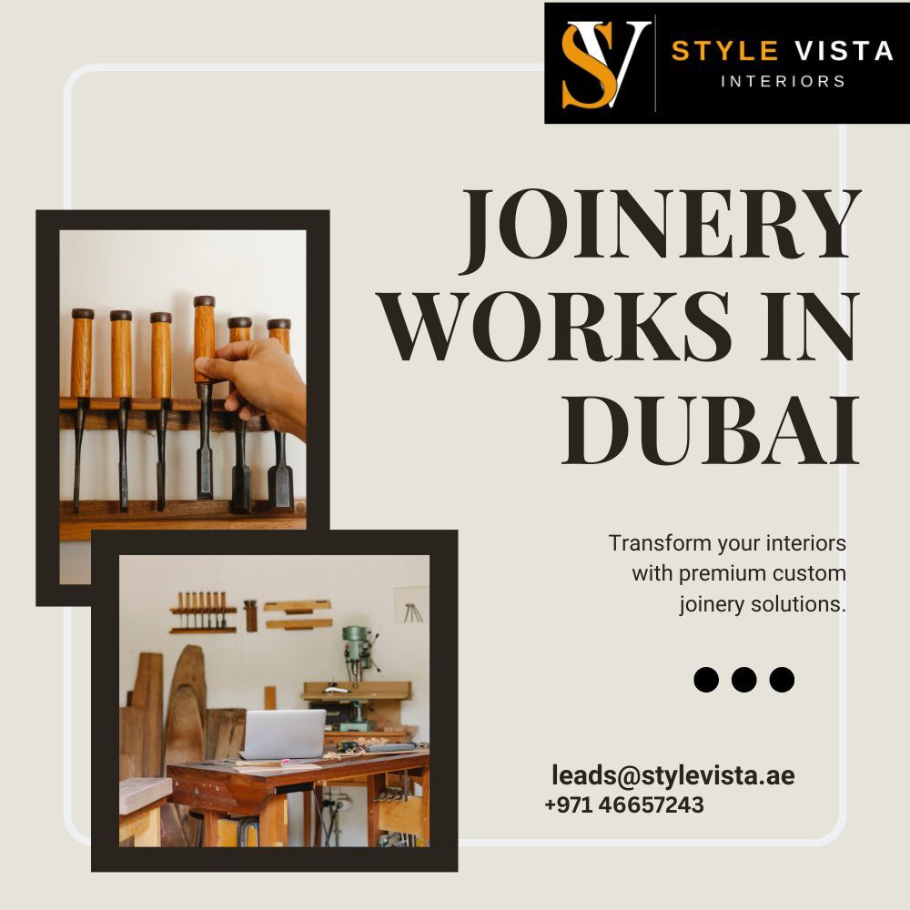 Dubai, Interior Design, Expert Joinery Works In Dubai For Modern Residential And Office Interiors