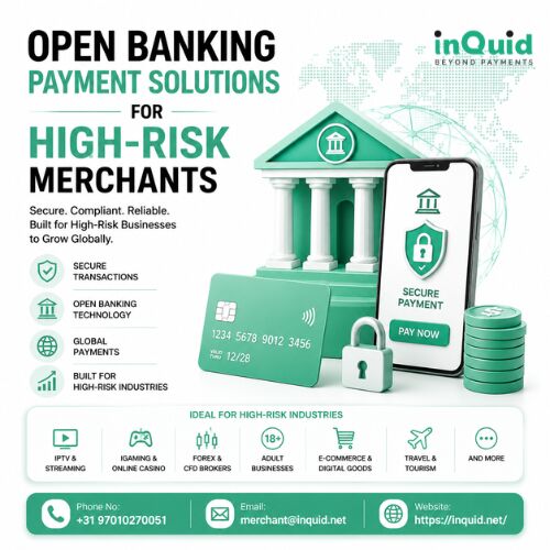 London, Financial, Open Banking Payment Solutions For High-Risk Merchants