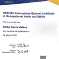 Safety Officer | HSE Professional | NEBOSH Certified