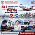 Panchmukhi Air Ambulance Services In Patna- Bed-to-Bed Transfer