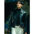 169, Typhoon Family Lee Jun-Ho Black Leather Jacket