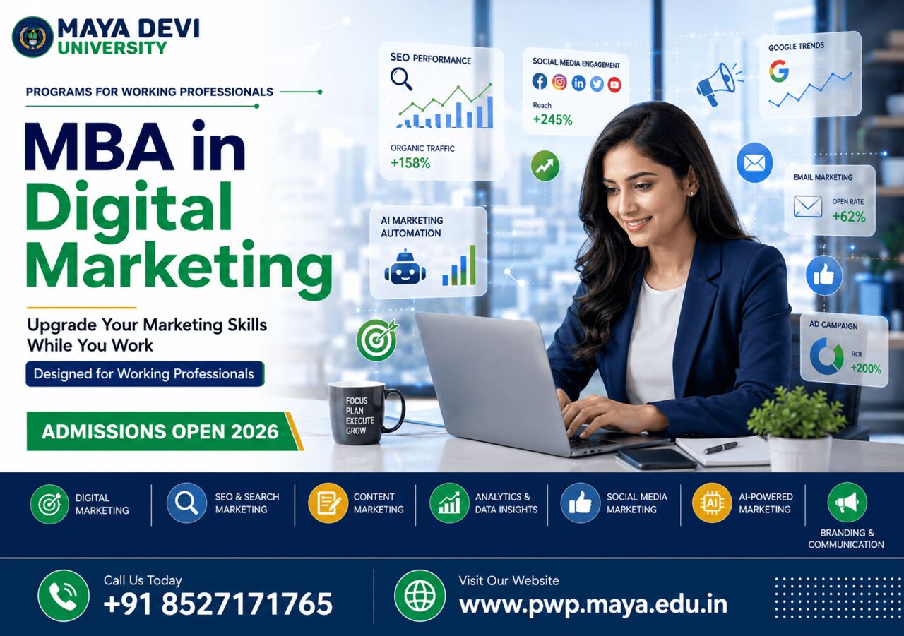 Mumbai, Education, MBA Digital Marketing Course For Working Professionals