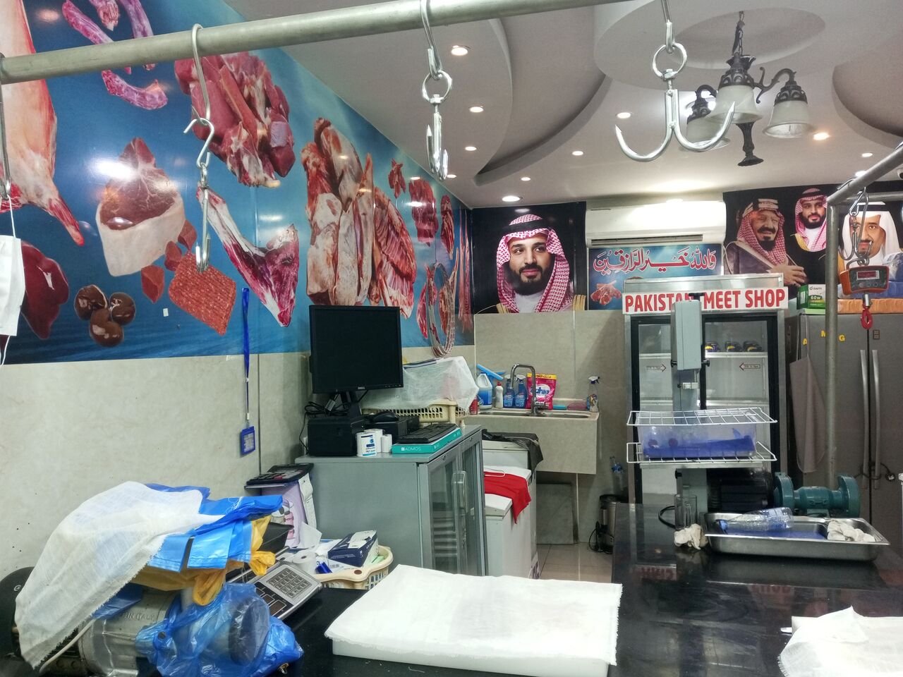 Jubail, Food, SAR 62000,  Meat And Chicken Shop Near Bismillah Hotel Shola Pump For Sale Urgent Basis . Exit Going