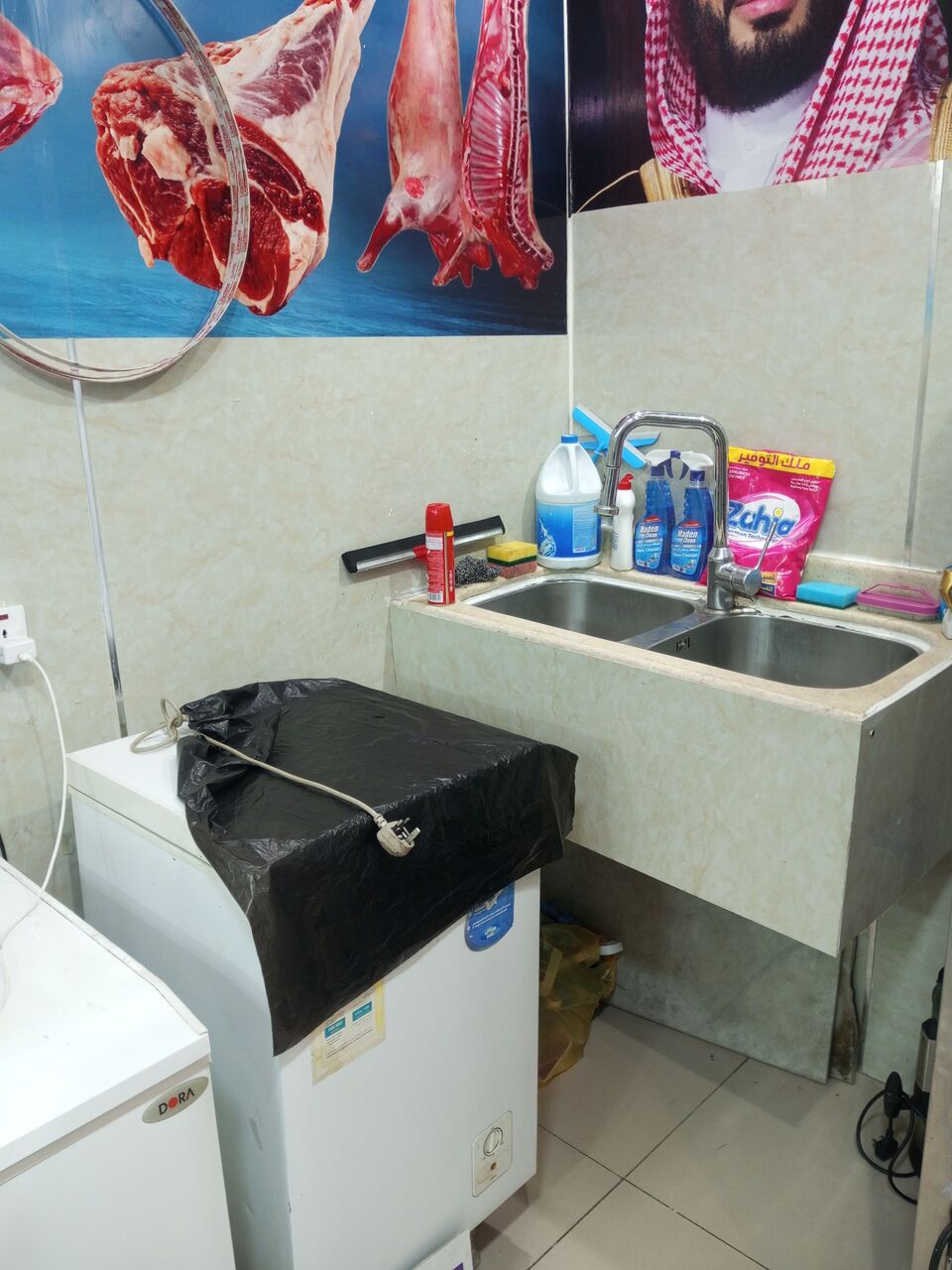 Jubail, Food, SAR 62000,  Meat And Chicken Shop Near Bismillah Hotel Shola Pump For Sale Urgent Basis . Exit Going