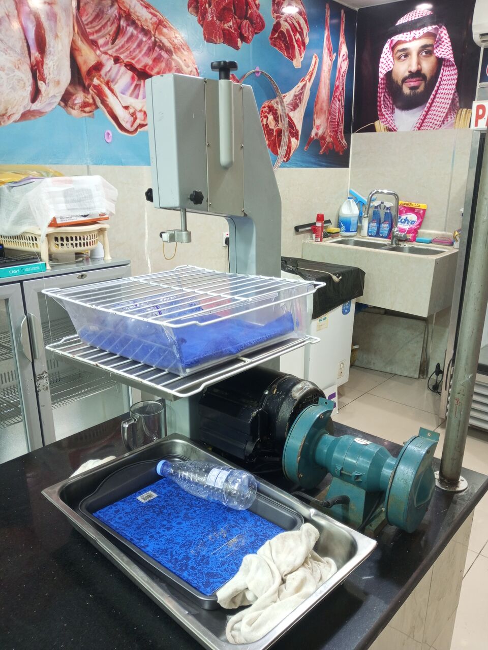 Jubail, Food, SAR 62000,  Meat And Chicken Shop Near Bismillah Hotel Shola Pump For Sale Urgent Basis . Exit Going
