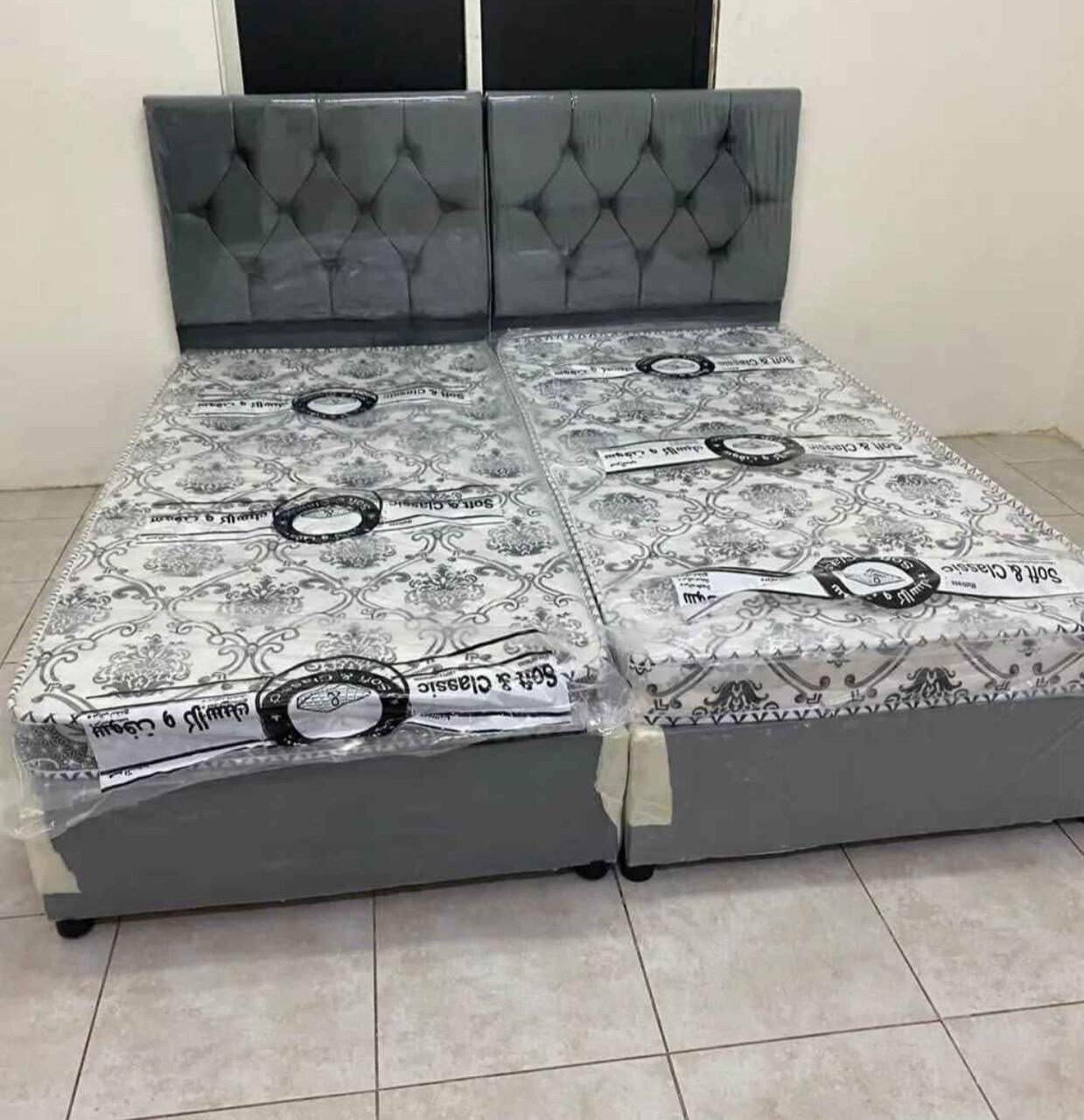 Jeddah, Furniture, SAR 1,  New Brand High Quality Single Bed, Medium Bed And Double Bed Available