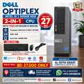 BHD 16,  DELL OptiPlex Intel I5 500GB HDD 2-in-1 CPU With Free Keyboard & Mouse Only For 27 BD