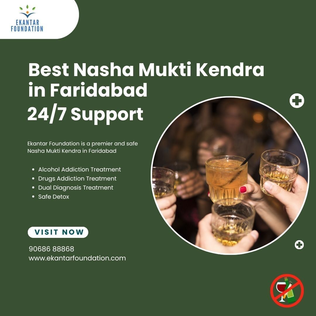 Faridabad, Health, Affordable Nasha Mukti Kendra In Faridabad With 24/7 Support