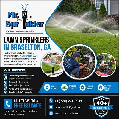 New York, Business, Lawn Sprinklers In Braselton, GA
